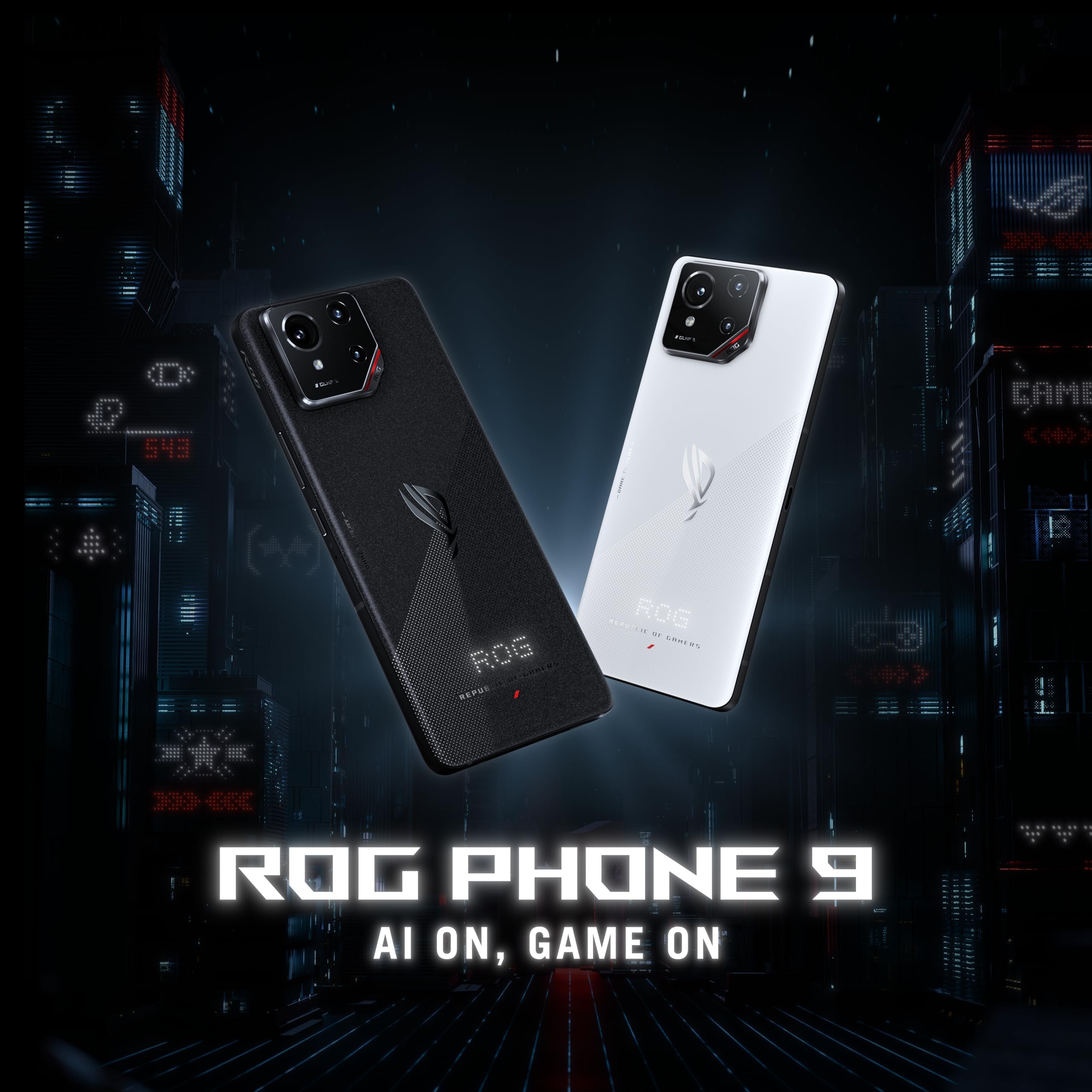 ASUS ROG Phone 9, EU Official, Phantom Black, 12GB RAM 512GB